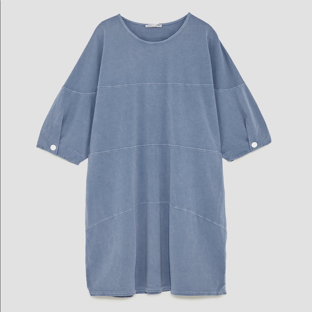 Contrast t shirt dress